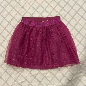 Sparkly tulle skirt